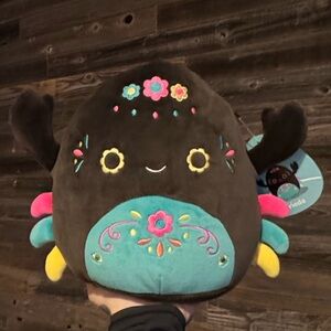 Squishmallow 8” Frieda the Scorpion Day of The Dead Plush Toy NWT